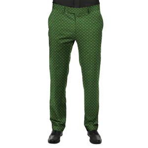 Menshwe Shweshwe Pants Green Front