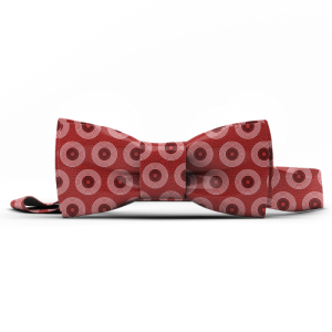 Menshwe Shweshwe Bow Tie Red
