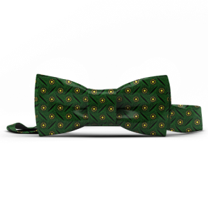 Menshwe Shweshwe Bow Tie Green