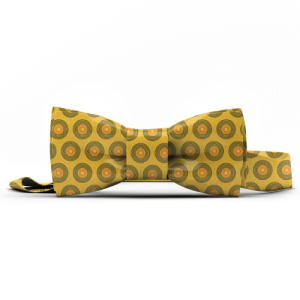 Menshwe Shweshwe Bow Tie Yellow