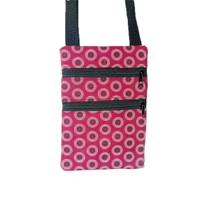 Shweshwe Bags | Red and Black 01 | Menshwe.co.za